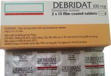 Debridat Thuốc Debridat - SĐK VN-13803-11