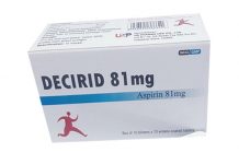 Decirid 81 mg Thuốc Decirid 81 mg - SĐK VD-33800-19