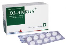 Di- anrus Thuốc Di- anrus - SĐK VD-21477-14
