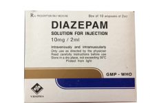Diazepam 10mg/2ml Thuốc Diazepam 10mg/2ml - SĐK VNB-2567-04