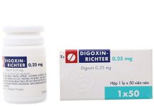 Digoxin-Richter Thuốc Digoxin-Richter - SĐK VN-19155-15