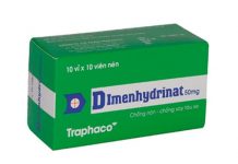 Dimenhydrinat 50mg Thuốc Dimenhydrinat 50mg - SĐK VD-26453-17