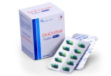 Docefnir 100 mg Thuốc Docefnir 100 mg - SĐK VD-24482-16