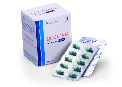 Docefnir 100 mg - SĐK VD-24482-16 Thuốc Docefnir 100 mg - SĐK VD-24482-16
