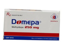 Domepa 250 mg Thuốc Domepa 250 mg - SĐK VD-24485-16