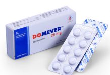 Domever 25 mg Thuốc Domever 25 mg - SĐK VD-24987-16