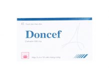 Doncef 500mg Thuốc Doncef 500mg - SĐK VNA-2166-04