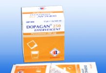 Dopagan 250 effervescent Thuốc Dopagan 250 effervescent - SĐK VD-1959-06