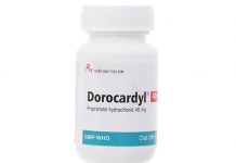 Dorocardyl 40 mg Thuốc Dorocardyl 40 mg - SĐK VD-25425-16