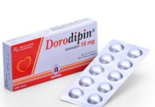 Dorodipin 10 mg Thuốc Dorodipin 10 mg - SĐK VD-25426-16