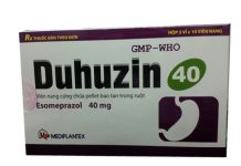 Duhuzin 40 Thuốc Duhuzin 40 - SĐK VD-22251-15