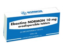 Ebastine Normon 10mg Thuốc Ebastine Normon 10mg - SĐK 5684/QLD-KD