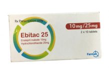 Ebitac 25 Thuốc Ebitac 25 - SĐK VN-17349-13