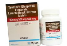 Efavirenz 600 mg, Lamivudin 300 mg and Tenofovir Disoproxil Fumarat 300 mg Tablets Thuốc Efavirenz 600 mg