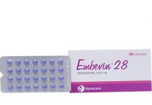 Embevin 28 Thuốc Embevin 28 - SĐK VN-11218-10