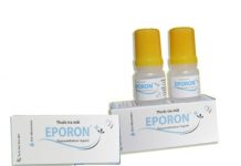 Eporon Eye drops Thuốc Eporon Eye drops - SĐK VN-13329-11
