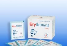 Erythromycin 250mg Thuốc Erythromycin 250mg - SĐK VNA-5054-02