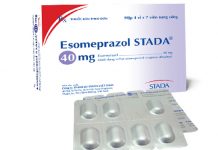 Esomeprazol Stada 40 mg Thuốc Esomeprazol Stada 40 mg - SĐK VD-23967-15
