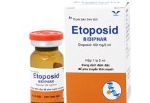 Etoposid Bidiphar Thuốc Etoposid Bidiphar - SĐK VD-29306-18