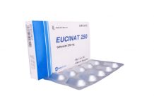 Eucinat 250 Thuốc Eucinat 250 - SĐK VD-17418-12
