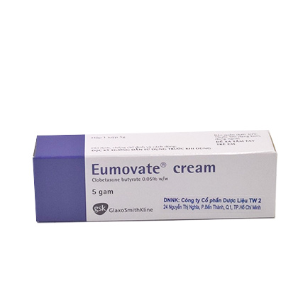 Eumovate cream - SĐK VN-18307-14 Thuốc Eumovate cream - SĐK VN-18307-14