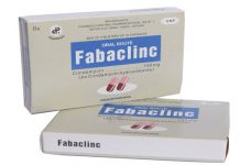 Fabaclinc Thuốc Fabaclinc - SĐK VD-22517-15