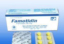 Famotidin 40mg Thuốc Famotidin 40mg - SĐK VNA-3748-00