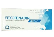 Fexofenadin 30 ODT Thuốc Fexofenadin 30 ODT - SĐK VD-25404-16