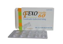Fexofenadin 60 Thuốc Fexofenadin 60 - SĐK VD-28891-18