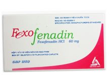 Fexofenadin Thuốc Fexofenadin - SĐK VD-0731-06