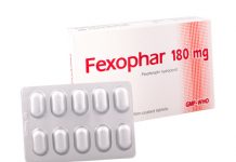 Fexophar 180mg Thuốc Fexophar 180mg - SĐK VD-19971-13