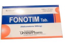 Fonotim Tab. Thuốc Fonotim Tab. - SĐK VN-19310-15