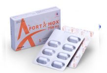 Fortamox 750 mg Thuốc Fortamox 750 mg - SĐK VD-30753-18