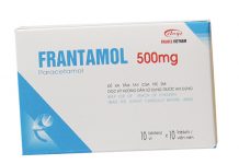 Frantamol 500 mg Thuốc Frantamol 500 mg - SĐK VD-24992-16