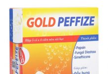 GOLD PEFFIZE Thuốc GOLD PEFFIZE - SĐK