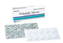 Gatanin 500 mg Thuốc Gatanin 500 mg - SĐK VD-30367-18