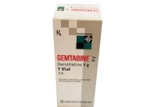 Gemtabine Thuốc Gemtabine - SĐK VN2-188-13