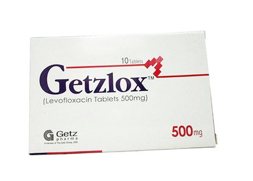 Getzlox Tablets 500mg - SĐK VN-21858-19 Thuốc Getzlox Tablets 500mg - SĐK VN-21858-19