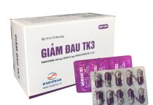 Giảm đau TK3 Thuốc Giảm đau TK3 - SĐK VD-28656-18