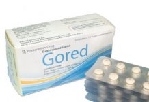 Gored tablet Thuốc Gored tablet - SĐK VN-21409-18