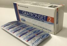 Gratronset 2 Thuốc Gratronset 2 - SĐK VD-28024-17
