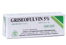 Griseofulvin 5% Thuốc Griseofulvin 5% - SĐK VD-4887-08