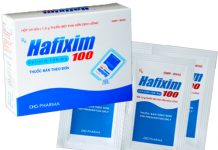 Hafixim 100 Thuốc Hafixim 100 - SĐK VD-24691-16
