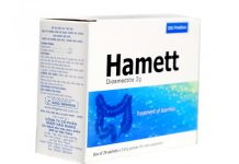 Hamett Thuốc Hamett - SĐK VD-20555-14