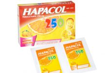 Hapacol 250 Thuốc Hapacol 250 - SĐK VD-20558-14