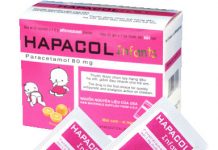 Hapacol infants 80mg Thuốc Hapacol infants 80mg - SĐK VNB-2697-04