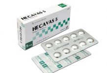 Hecavas 5 Thuốc Hecavas 5 - SĐK VD-3067-07