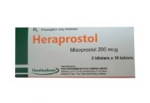 Heraprostol Thuốc Heraprostol - SĐK VD-29544-18