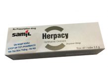 Herpacy ophthalmic ointment Thuốc Herpacy ophthalmic ointment - SĐK VN-18449-14