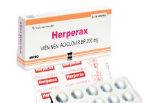 Herperax Thuốc Herperax - SĐK VN-18380-14
